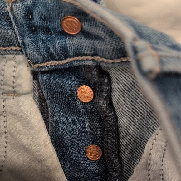 MOTHER Light Blue Flare Jeans - Picture 8 of 11